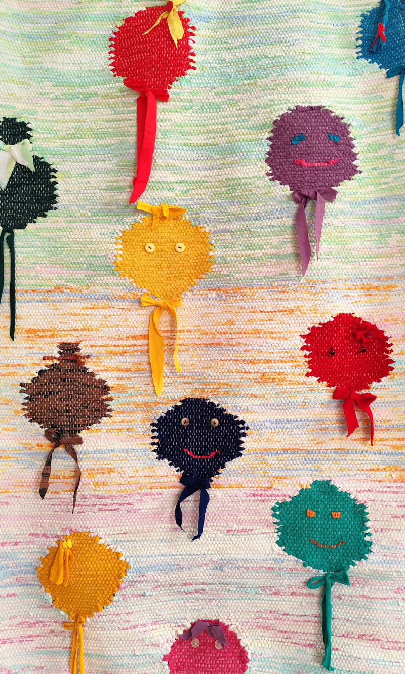 Fröhliche Luftballons